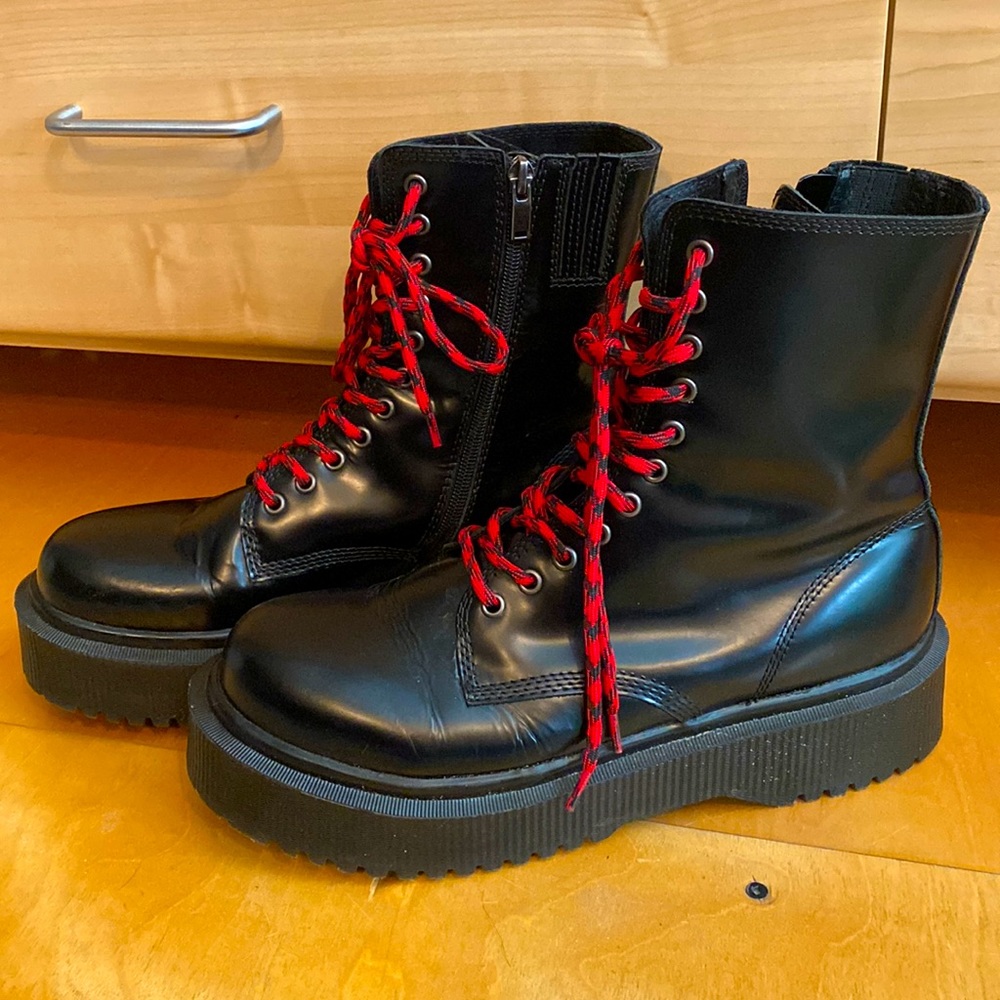 Jeffery Campbell combats boots - women’s size 11